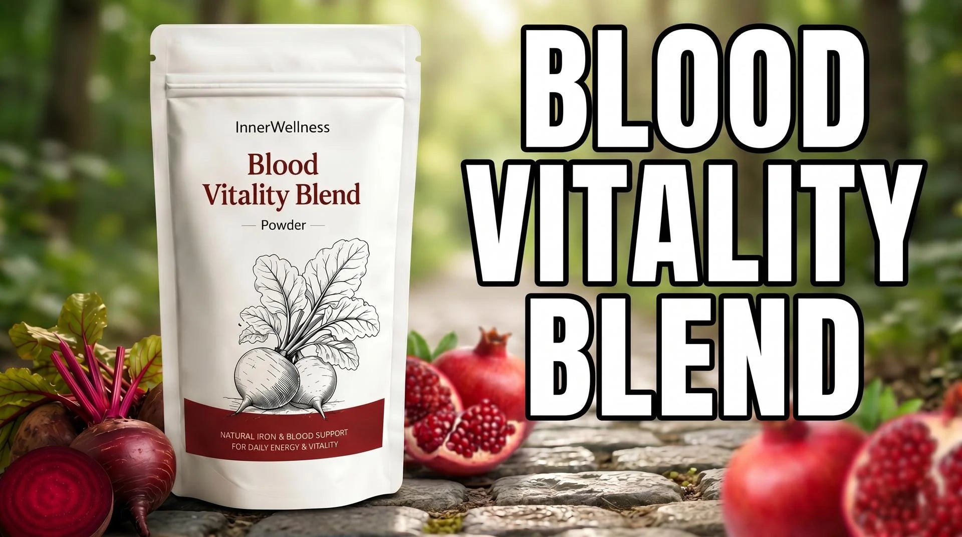 Natural Iron & Blood Support Powder