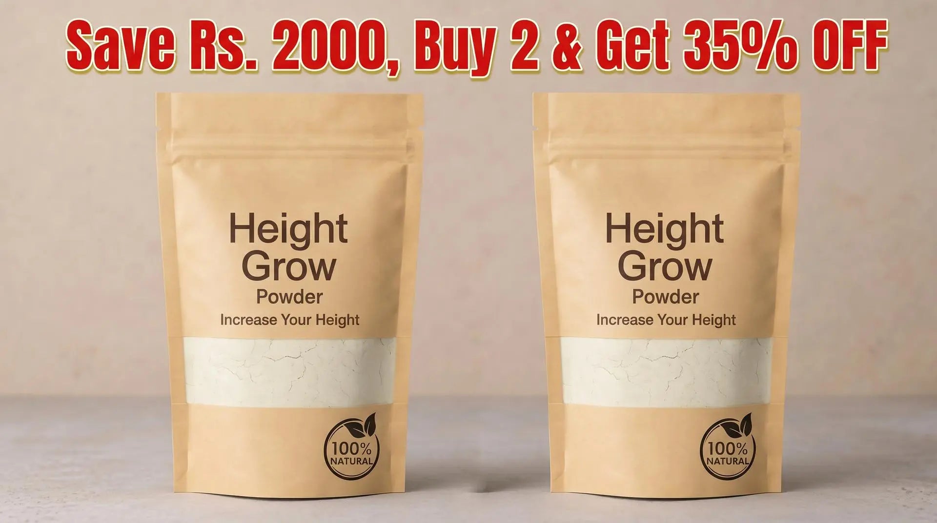 2X Height Powder (for Bone & Growth Support)
